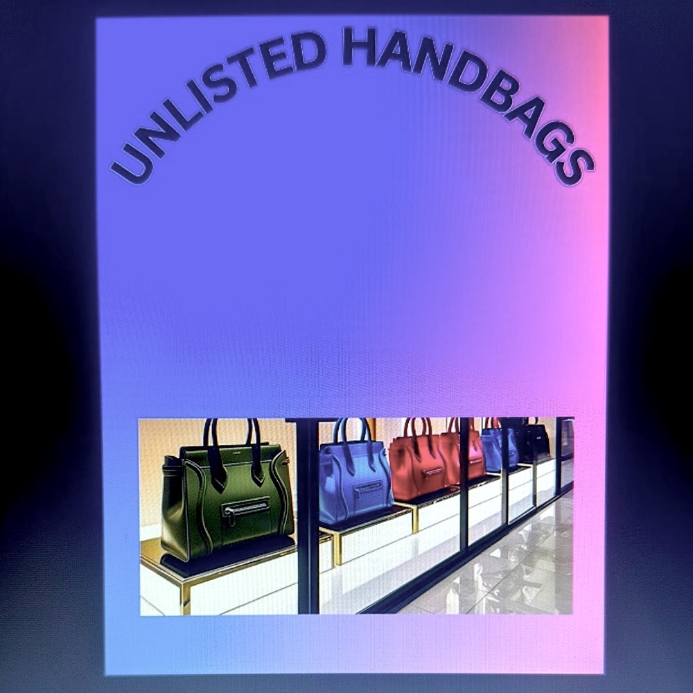 Unlisted Handbags for live show